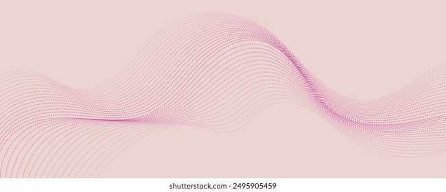 Abstract vector wave background. EPS10