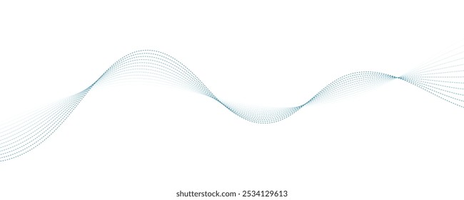 plano de fundo de onda vetorial abstrata. eps10	