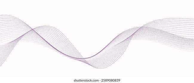 Abstract vector wave background. EPS10
