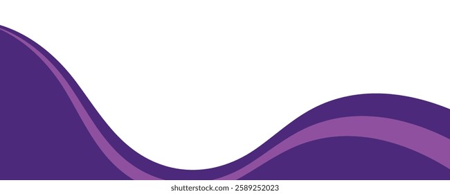 Abstract vector wave background. EPS10