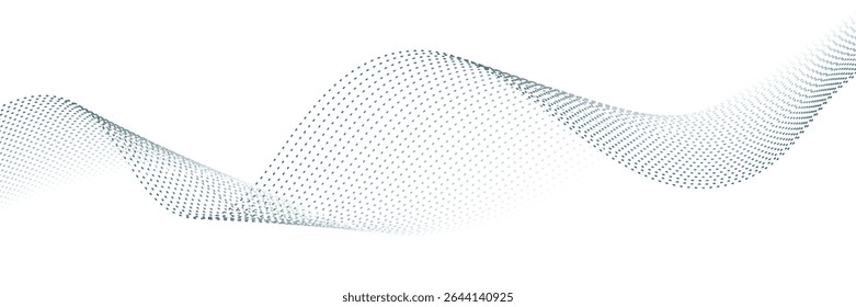 plano de fundo de onda vetorial abstrata. eps10	