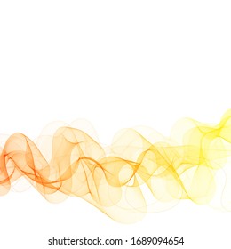 Abstract vector wave. background for presentation. advertising banner