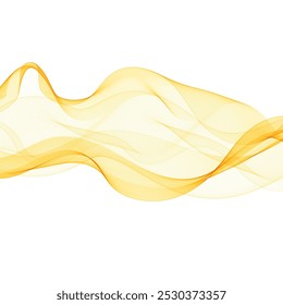 Abstract vector wave. background for presentation. advertising banner. Gold color.