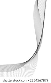 Abstract vector wave background. Vertical wavy lines for your design. Curved wavy line, smooth stripe. Stylized line art background.