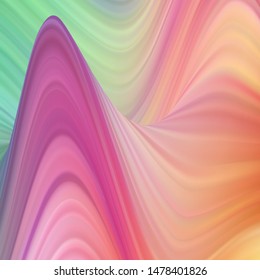 Abstract vector wave. color background.