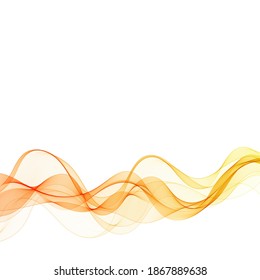 Abstract vector wave. Colored background for presentation