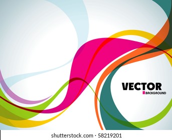 abstract vector wave eps10