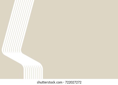 Abstract vector wave line.
