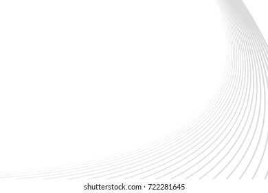 Abstract vector wave line.