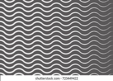 Abstract vector wave line.