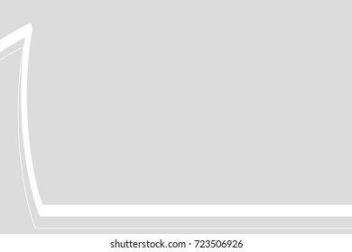 Abstract vector wave line.