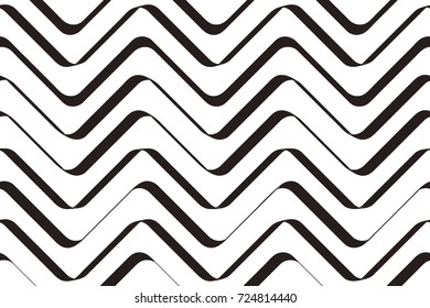 Abstract vector wave line.