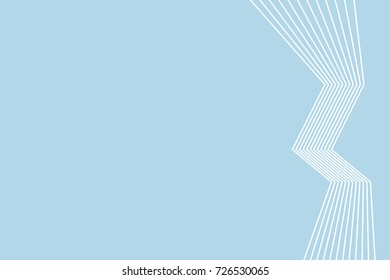 Abstract vector wave line.