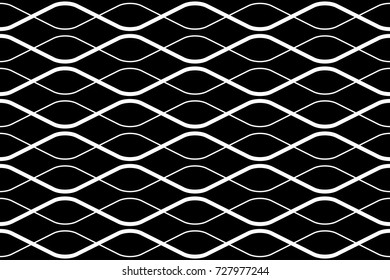 Abstract vector wave line.