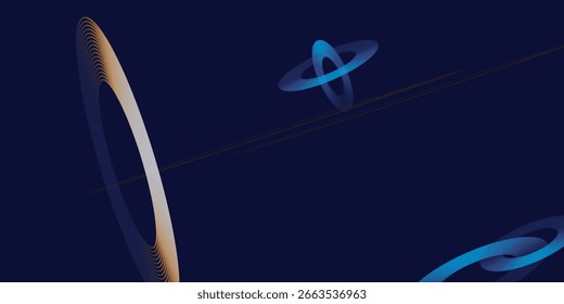 Ilustración Abstractas de líneas de onda de Vector moderna, EPS 10.