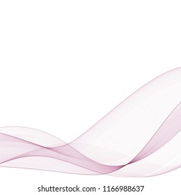 Abstract vector wave. Modern illustration for business design. Template. Layout
