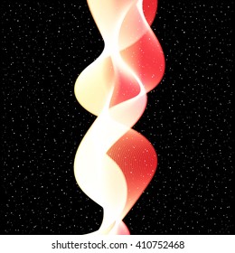 Abstract Vector Wave on stars background 6
