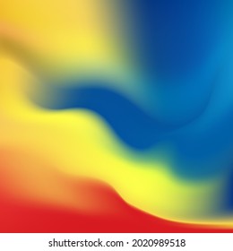 Abstract vector wave pattern. Template for advertising. Color background