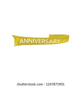 Abstract vector wave silk or satin fabric on white background for grand opening ceremony or other occasion
