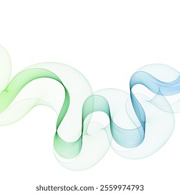 Abstract vector wave. template for advertising. Eps 10