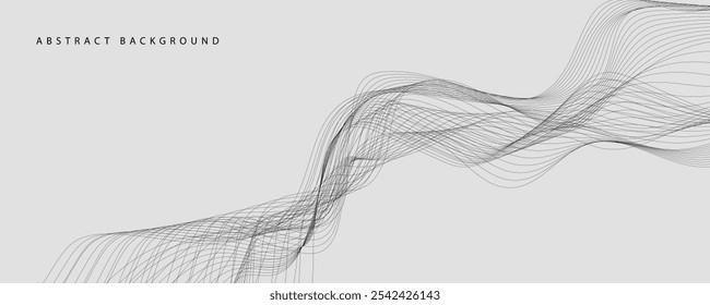 Vetor abstrato ondulado fundo. EPS10