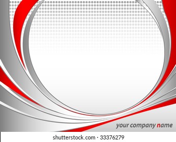 abstract vector wavy lines with copy space