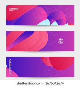 Abstract vector wavy pattern with bright gradient wavy organic overlapping shape.Natural wavy lines and white snow texture. Holiday sale advertisement promotional banner.