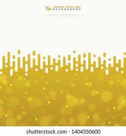 Abstract vector wavy stripe lines gold texture with glitters. You can use for special activity, ad, poster, artwork, cover design. illustration vector eps10