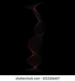 Abstract vector white mesh on dark background. Futuristic style card. Elegant background for business presentations. Corrupted point sphere. Chaos aesthetics.