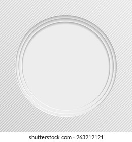 Abstract vector white paper background 