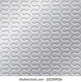 abstract vector white relief geometric transparent seamless pattern textured background