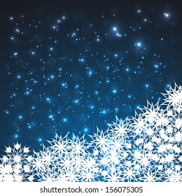 abstract vector winter background eps 10