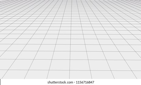 Abstract vector wireframe landscape. Abstract mesh landscapes. Polygonal mountains. Vector illustration.