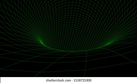 Abstract vector wireframe landscape. Abstract mesh background. Polygonal mountains. Vector illustration.