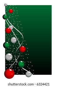 Abstract vector xmas background
