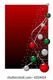 Abstract vector xmas background