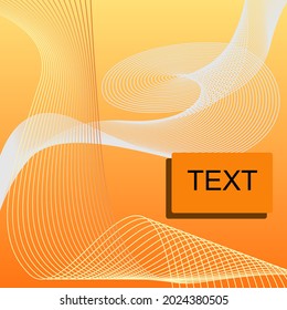 Resumen vector amarillo Vector fondo con texto