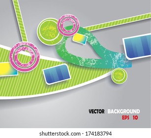 Abstract Vectorial Art Background
