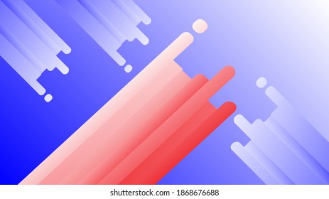 vectores abstractos con colores gradientes adecuados para banners, web, presentaciones, fondos de pantalla y otros