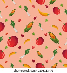 Abstract veggies background