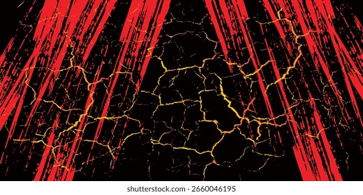 Abstractas contra fondo con textura grunge. ilustración de Vector