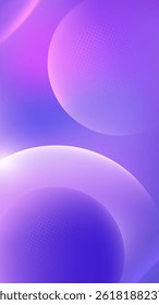 Abstract vertical background design purple round fantasy style