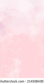 Abstract vertical background designed with soft tone watercolor stains, Vector illustration