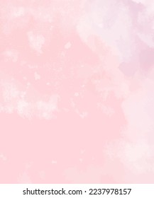 Abstract vertical background designed with soft tone watercolor stains, Vector illustration