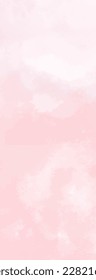 Abstract vertical background designed with soft tone watercolor stains, Vector illustration