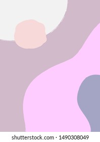 Abstract vertical background drawn by hand. Sketch, watercolor, paint. Vector illustration.