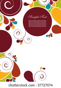 Abstract vertical background 