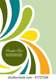 Abstract vertical background. Easy to edit vector image.