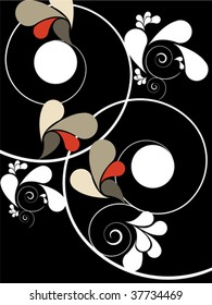 Abstract vertical background. Easy to edit vector image.