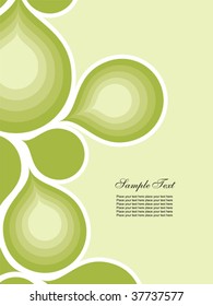 Abstract vertical background. Easy to edit vector image.